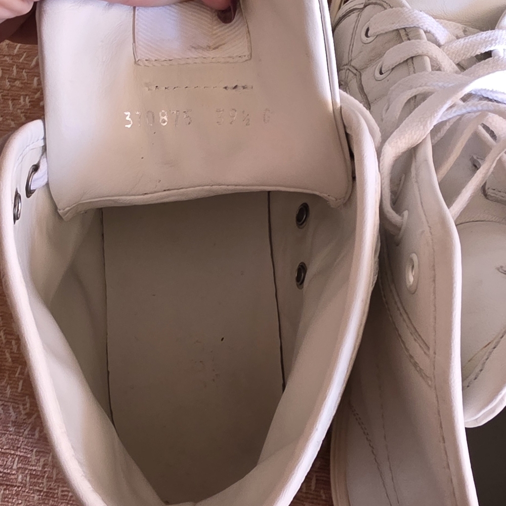 Gucci Studded HighTop Sneaker EU 39.5 Womens 8.5-9.5 / Mens 7-7.5 - Picture 9 of 13